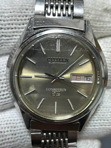 신 배터리 교환 CITIZEN 시치젠 코스모트론 7894