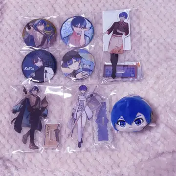 KAITO 39culture 캔뱃지 아크릴 스탠드 후와코로링