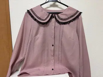 지뢰계 블라우스 핑크 MARS