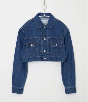 HOLIDAY CROPPED DENIM JACKET (23102049)