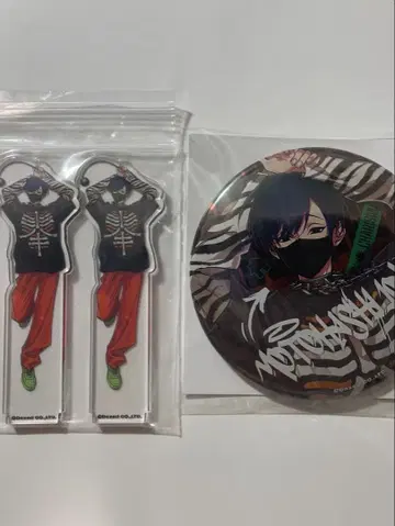 카리스마 모토하시 이오리 캔뱃지 아크릴 스탠드 3종 세트