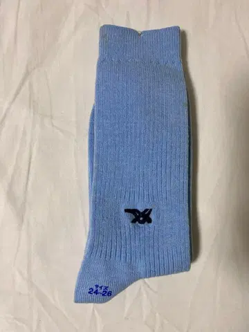 아식스 양말 스카이블루 구 로고 레트로 24~26cm
