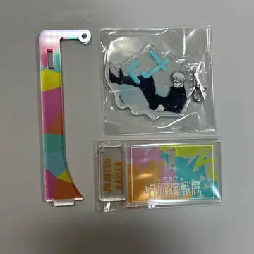 주술회전 전시회 유랏토 피규어 컬렉션 고죠 사토루 아크릴 스탠드