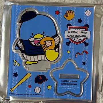 산리오 WBC 사무라이 재팬 팝업 턱시도샘 아크릴 스탠드