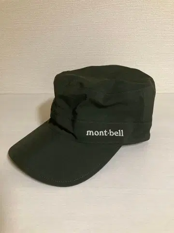 몽벨 GORE-TEX 메도우 워크캡 L 사이즈 다크 그린
