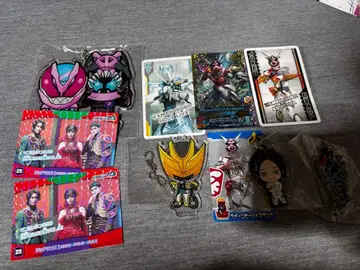 가면라이더 리바이스 굿즈 세트 묶음 판매 아기레라 이가라시 다이지 데몬즈