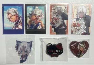 악마 집사와 블랙 고양이 아쿠네코 미야지 파샤코레 난자 네임 캔뱃지