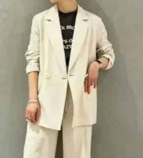 Ballsey 미사용 새상품 프레셔스 모크 더블 브레스트 자켓