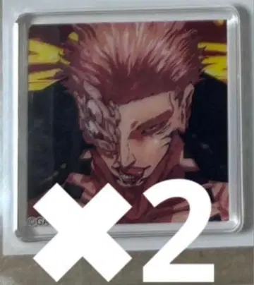 주술회전 주술회전전 아크릴 타일 스쿠나 2개