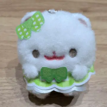 포메라니안모찌 컬러 드레스 마스코트 키체인