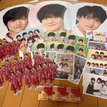 토요타 리쿠토 묶음 판매 부채 아크릴 스탠드 사진