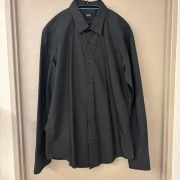 BOSS 블랙 슬림핏 긴팔 셔츠