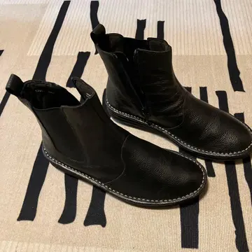 사이드 고어 부츠 블랙 245