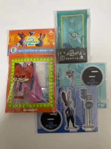 주토피아 제일복권 F상 닉 러버 마스코트 주디 게리