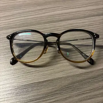 OLIVER PEOPLES Ennis-J 안경 블랙/브라운