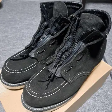 레드윙 스웨이드 엔지니어 부츠 지퍼 포함