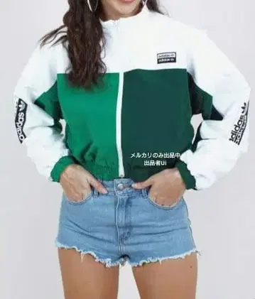 아디다스 오리지널 크롭 트랙 자켓 여성용 트랙 탑