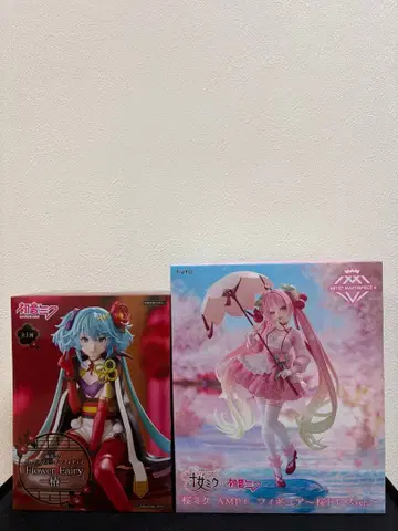 하츠네 미쿠 벚꽃 미쿠 AMP+ 피규어