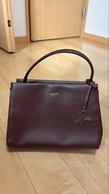 [ 새상품급 ] Agnes b 에네스베 2way 원 핸들 백