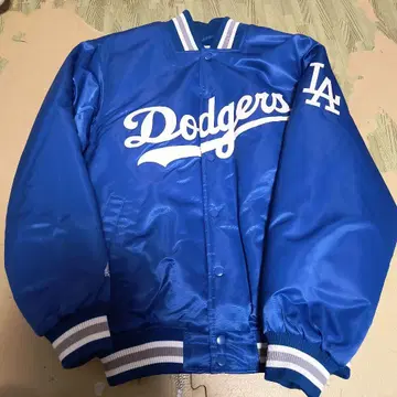 Majestic Dodgers 바시티 자켓 파랑