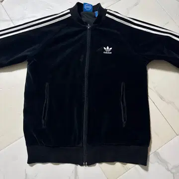 adidas 트랙 자켓 벨로아 원단