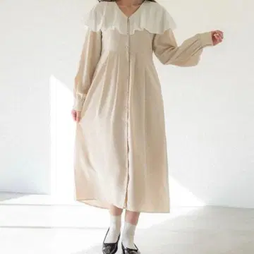 idem 이뎀 chiffon cape onepiece 롱 원피스