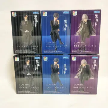 [미개봉] 블랙 시추에이션 피규어 쵸코노세 6체 세트