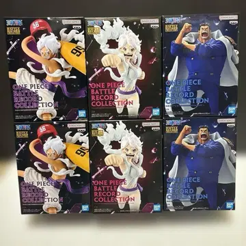 원피스 배틀 레코드 컬렉션 피규어 총 6체 세트
