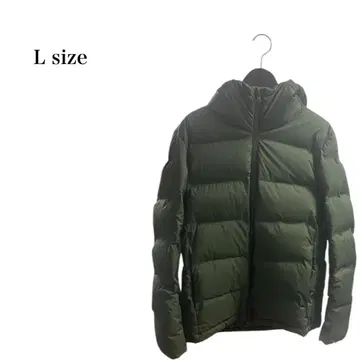 유니클로 다운 자켓 그린