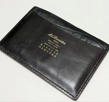 초레어 바니스뉴욕 KT 루이스톤 특주 코도반 가죽 카드 & 패스