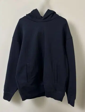[ 새상품급 ] UNIQLO C 오버 사이즈 맨투맨 후드티 네이비 L
