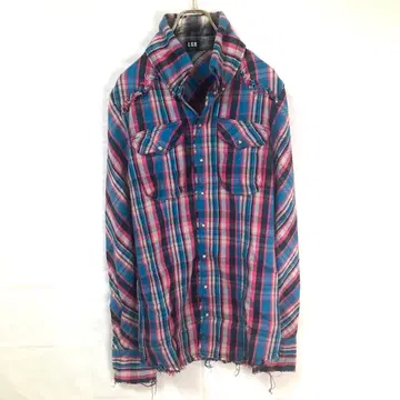 르그랑 블루 셔츠 G