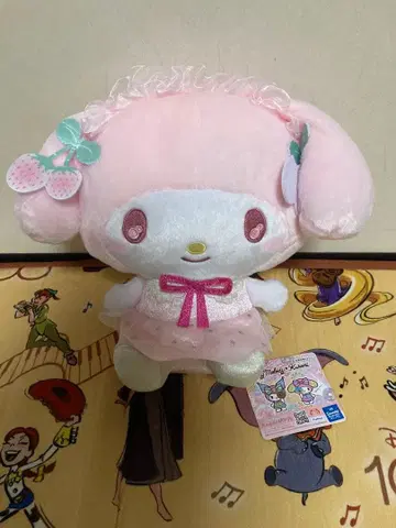 마이멜로디 하얀 딸기 검은 딸기 BIG 봉제 인형