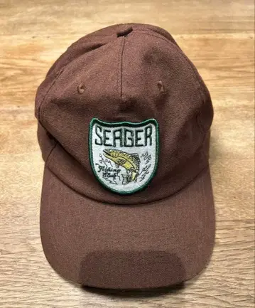 USA SEAGER 시거 캡 브라운