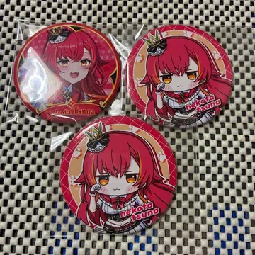 C107 고양이타츠나 캔뱃지 3개 세트