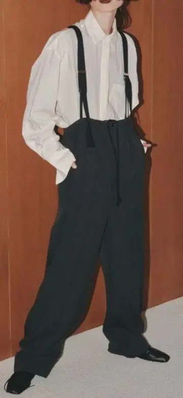 TODAYFUL 서스펜더 하이웨스트 팬츠