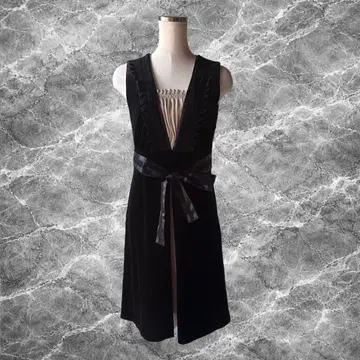 y2k 벨로아 원피스 고딕 다크 코켓 archive 그런지