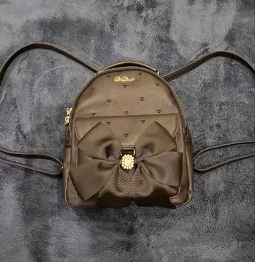 LIZLISA 롱 리본 백팩 블랙