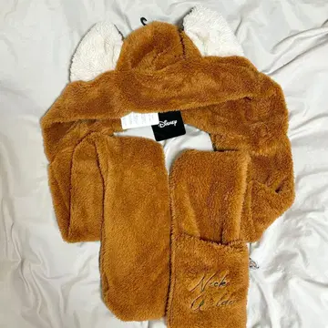 디즈니 주토피아 닉 머플러 팬캡