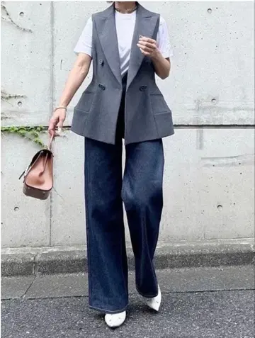 Cygne 시뉴 스완 베스트 사이즈 0