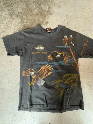 90s 이글 Harley-Davidson 셔츠