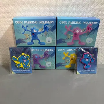 코인 파킹 딜리버리 미니 피규어 러버 마스코트 GIGO 한정판
