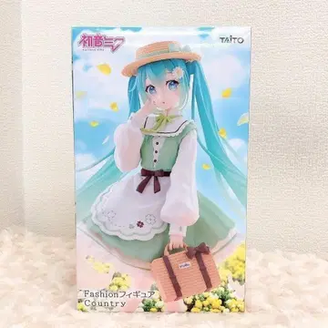 하츠네 미쿠 Fashion 피규어 Country 전 1종 풀 컴프