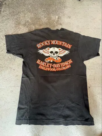 80s 록키마운틴 Harley-Davidson 스컬 디자인