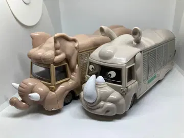 후지 사파리파크 동물 버스 2대 세트