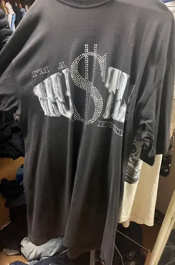 T셔츠 proclub 큐빅 B계 HIPHOP