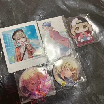 프로세카 아크릴 피규어 캔뱃지 폴라로이드 CD 특전 아즈사와 코하네