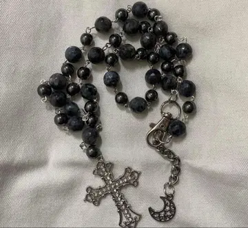 y2k 페어리 그런지 로자리오 목걸이