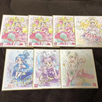 프리큐어 색지 art 7 묶음 판매