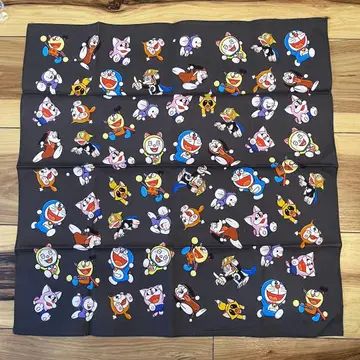 니코앤드 후지코 F. 후지오 도라에몽 반다나 콜라보 런치 크로스